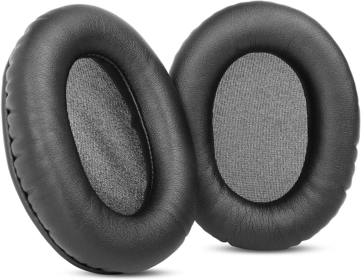 Vervangende Oorkussens voor Draadloze Over-Ear Noise Cancelling Hoofdtelefoons met Echte Leer, Geschikt voor WH-CH700N en MDR-ZX770/Z780, Verbeter Comfort en Geluidskwaliteit