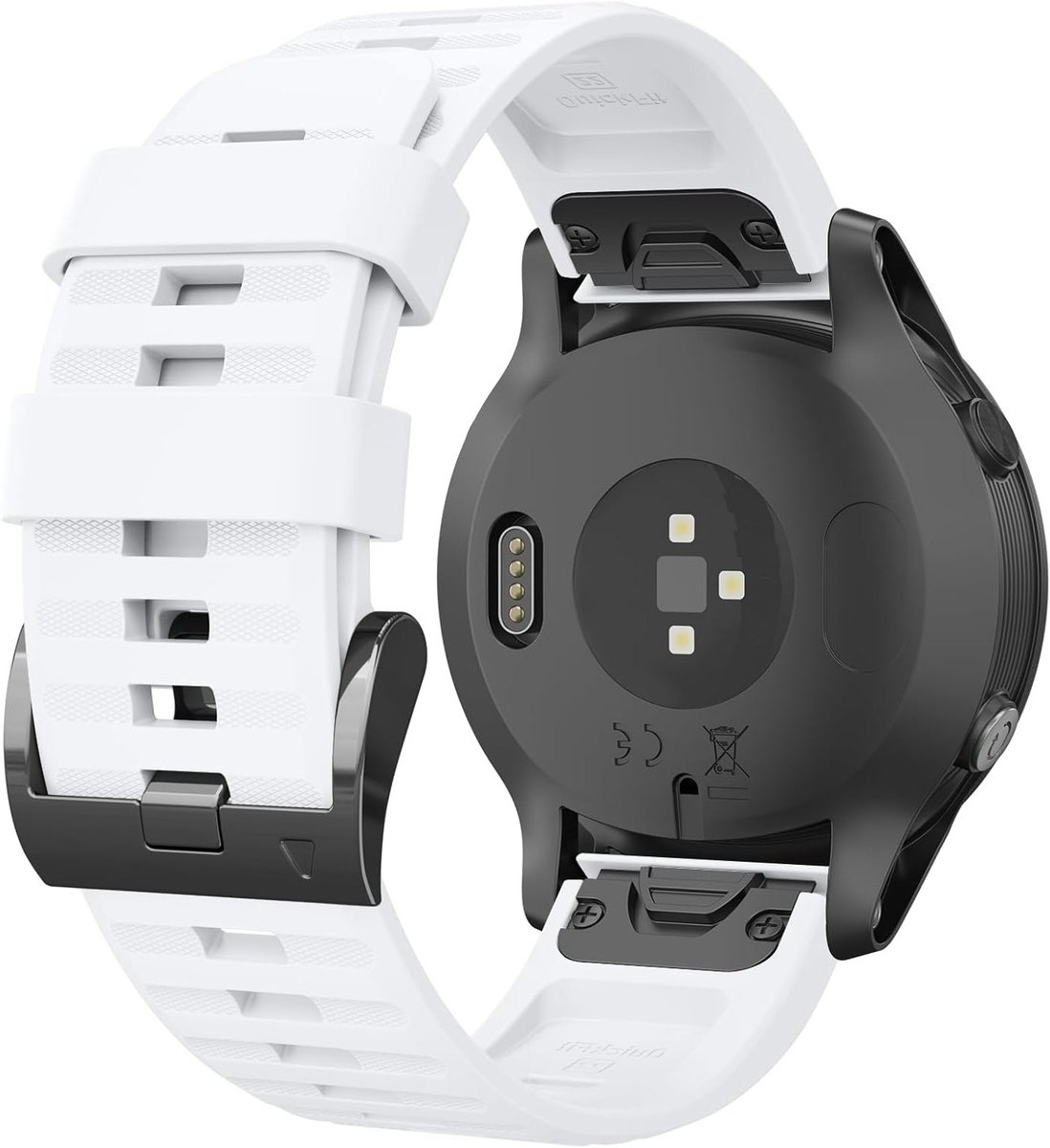 Quickfit 22mm Horlogeband voor Garmin Fenix 5/5 Plus/6/6 Pro/7/7 Pro, Epix 2, Instinct 2 Solar, Forerunner 935/945/955/745, en Approach S60/S62 - Duurzaam, Verstelbaar en Comfortabel