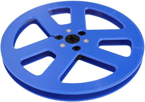 Lege 1/4 inch Tape Spoel van ABS Kunststof, Universele Open Spoel voor Geluidsopnames met 6 Windbestendige Gaten, Geschikt voor Studer en Opnameapparatuur — afbeelding 2