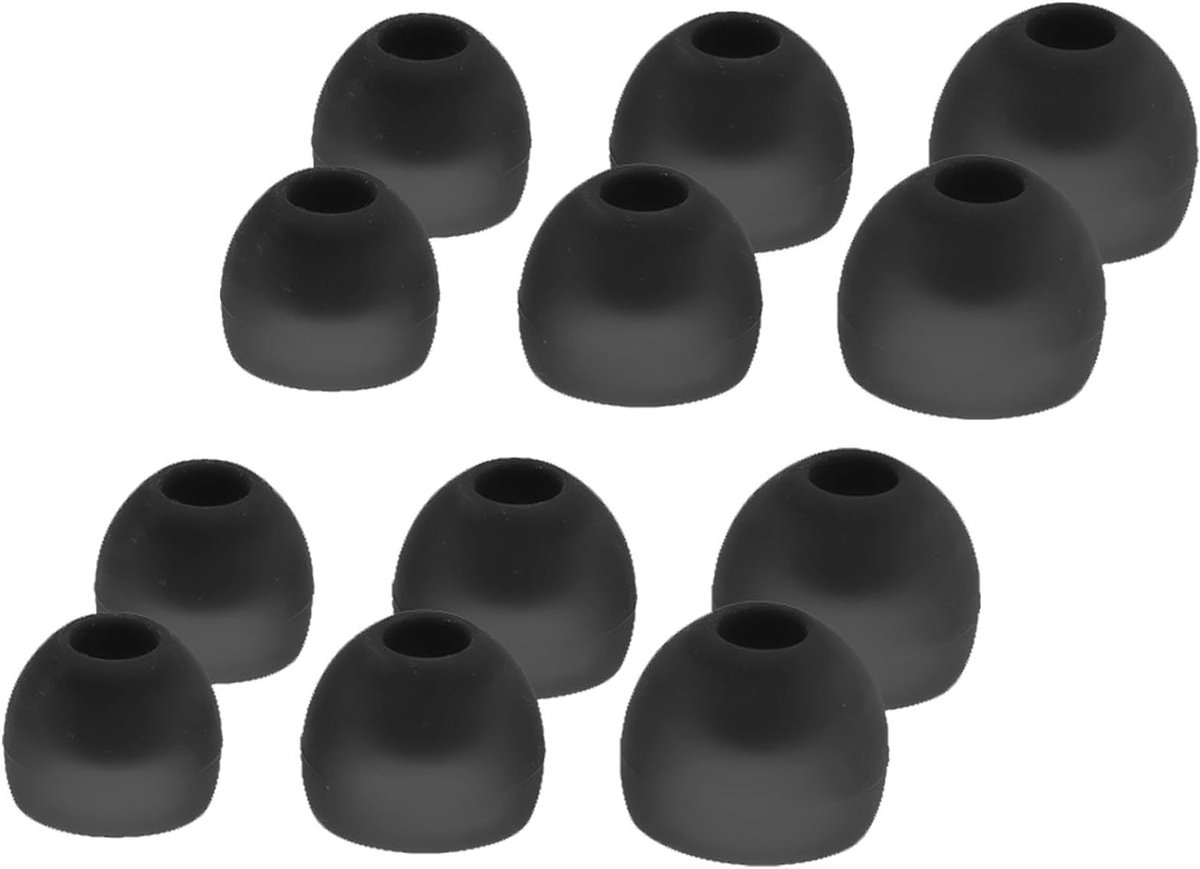 Zachte silicone oordopjes vervangende pads voor Jabra Elite 4, 3 maten, 6 paar, comfortabel en duurzaam