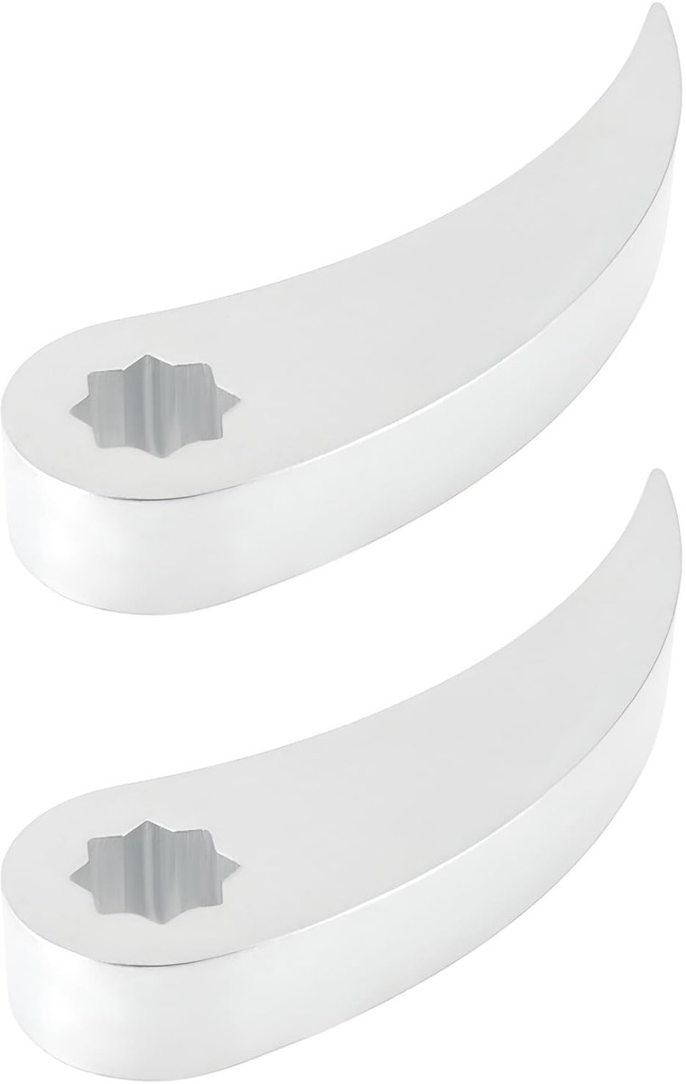 LAUZY - 2X 3/8" Achthoekige Hoofd Pry Bar Adapter