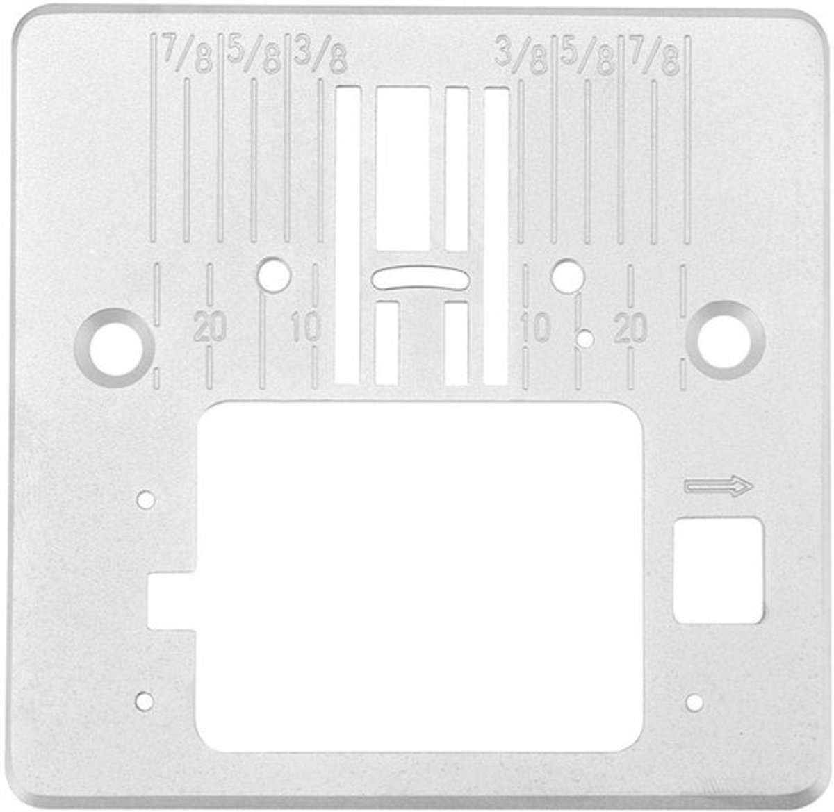 Dailygoody - Naaldplaat - Naaimachine-accessoires - Roestvrij staal
