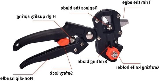 Allecto - Draagbare fruitboom enten machine - Enten snijgereedschap van Allecto — afbeelding 2