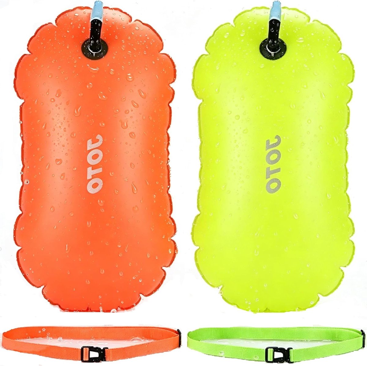 Zichtbare Zwem Boei voor Veiligheid in Open Water, Verstelbare Tailleband voor Zwemmers, Triatleten en Snorkelaars, Ideaal voor Training en Recreatief Zwemmen