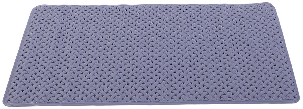 Dailygoods- Douchemat Antislip - Badkamermat 36 x 69 cm - Waterdicht TPE - Sneldrogend - Hygiënisch - Elegant Design - Badmat