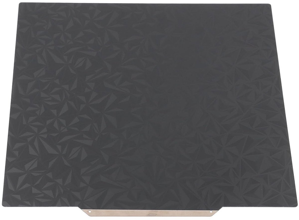 Bouwplaat met Diamant Matte Textuur en Magnetische Basis voor CR-6 SE 3D Printer, Ideaal voor 3D Printen en Verbeterde Hechting
