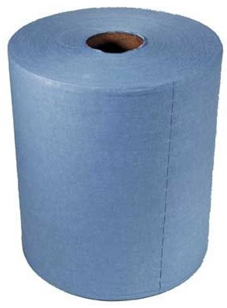 FINIXA SOF21 Ontvettingsdoeken Blauw op Rol - 500 stuks | Hoog Absorptievermogen