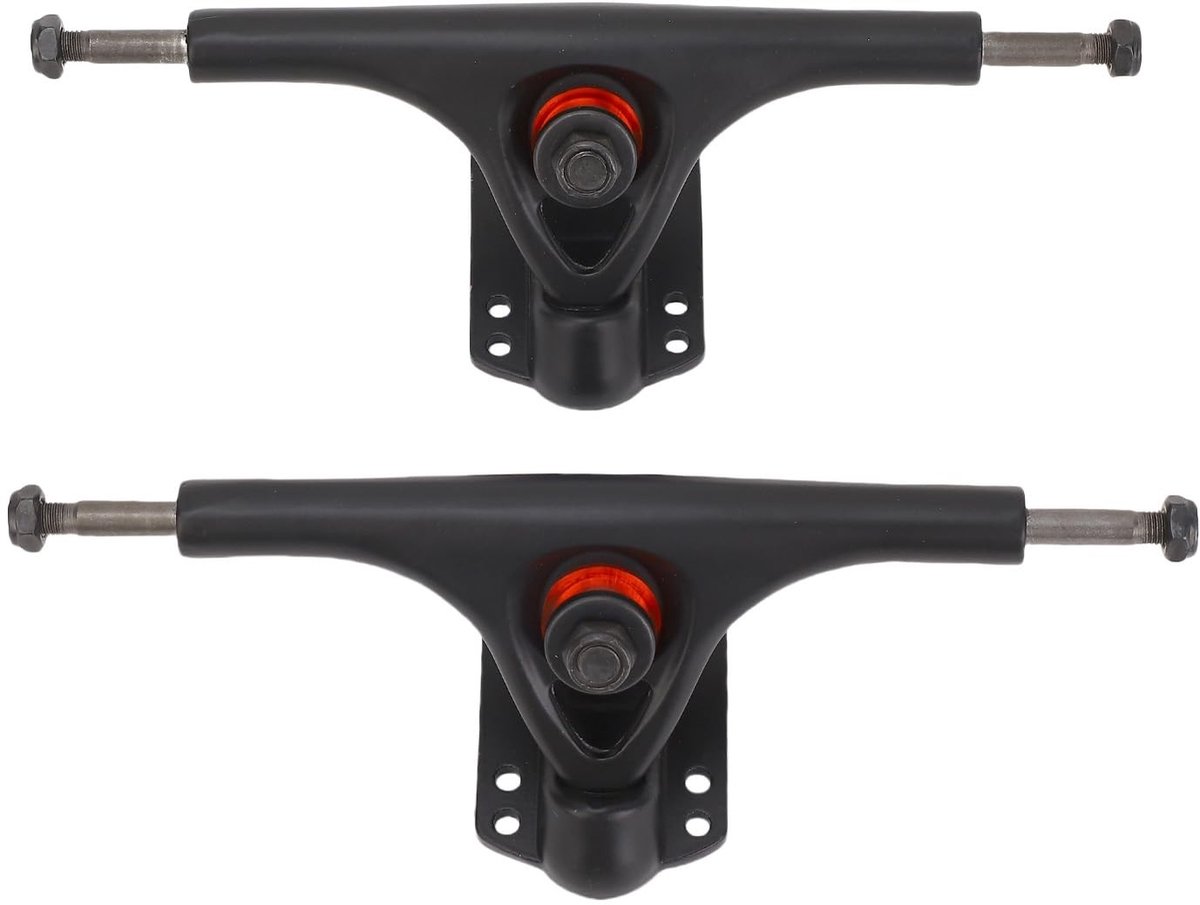 SOUQONE- Vrachtwagens 7 Inch Aluminium Legering Installatiekit Skateboards/Longboards Verbeterde Manoeuvreerbaarheid Duurzaam en Lichtgewicht Skateboardtrucks