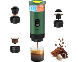 Koffiezetapparaat - Espresso machine - Koffie zetten - Compact design - 1-kops - Zwart