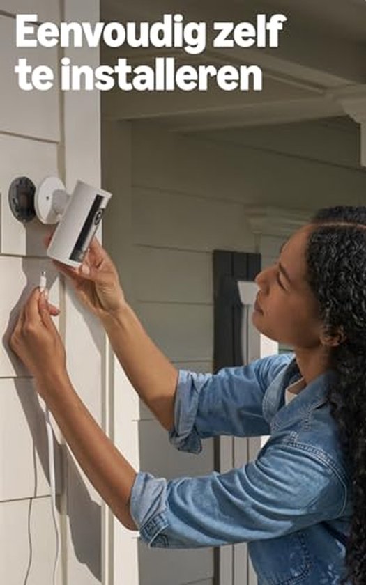Buiten Beveiligingscamera - Nieuwste Generatie Camera - Huis Bewaken - Retinal 4K Beeldkwaliteit - Tot 10x Zoom - Zwart — afbeelding 3