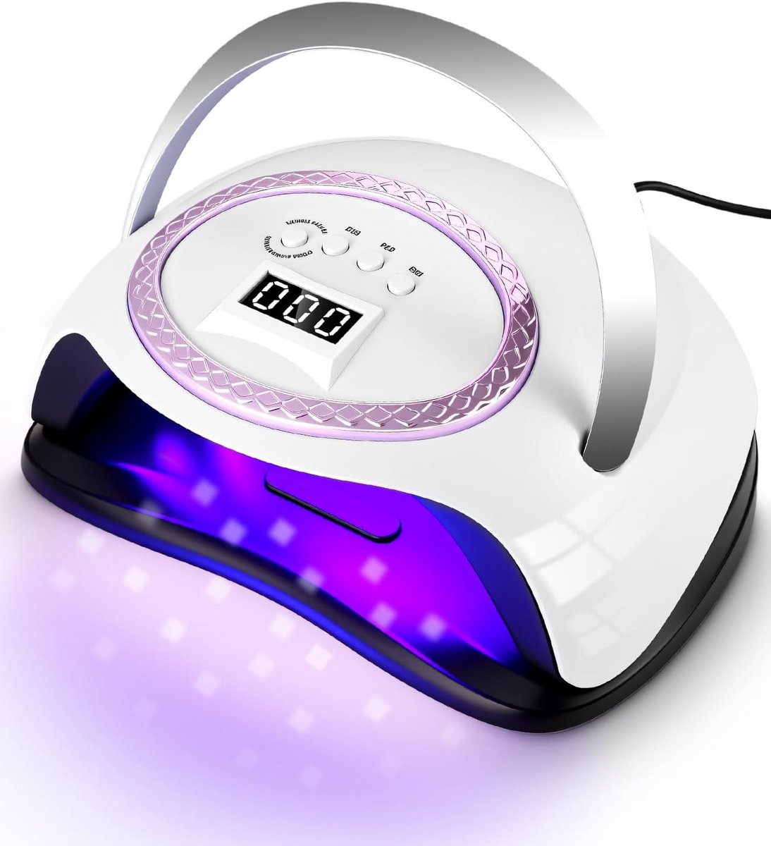 Nageldroger UV LED - Gelnagellamp Droger - Nagels Drogen - Automatische Sensor - 288W Vermogen - Wit