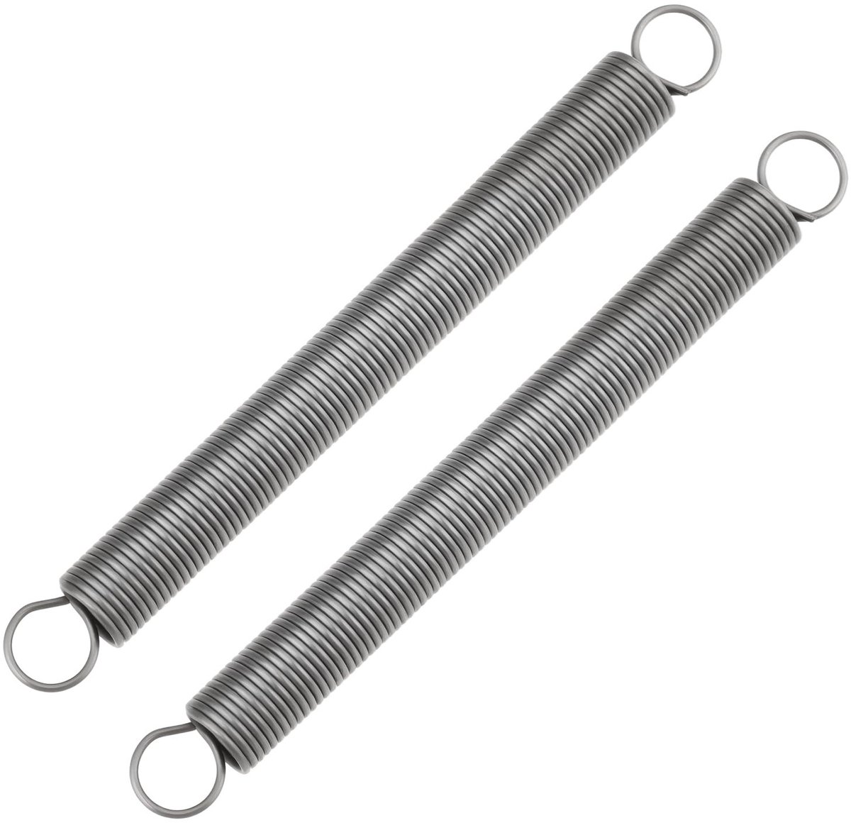 Dailygoods - Set van 2 Uitlaat Bevestigingsveren 12x130mm voor Karts