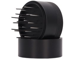 Dailygoods - Draagbare Roestvrijstalen Koffieroerder met Basis 58MM