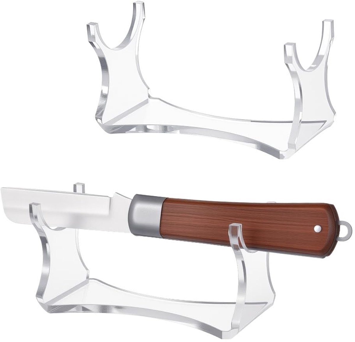 Dailygoods- Laserzwaardstandaard Transparant Acryl - Tentoonstellingsstandaard - Decoratie