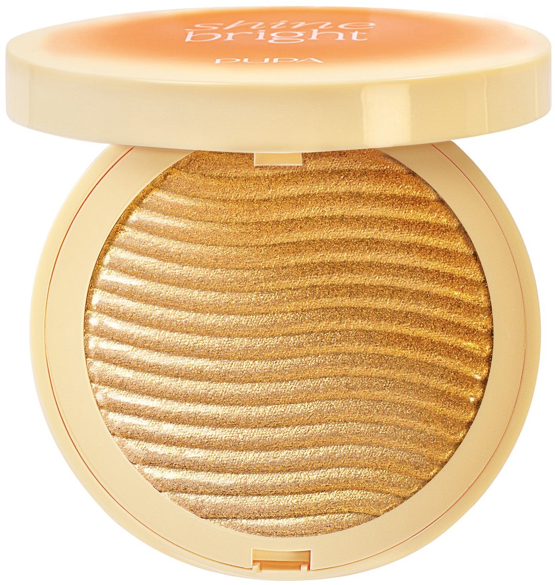 Pupa Shine Bright Compact Face Highlighter Golden dunes