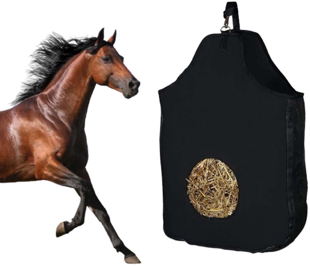 Hooitas voor Paarden, Duurzaam Oxford Materiaal, Verlengde Voedertijd voor Paarden, Koeien en Ezelachtige Dieren