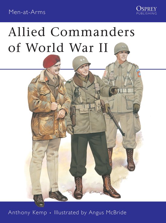Men-at-Arms- Allied Commanders of World War II - cover