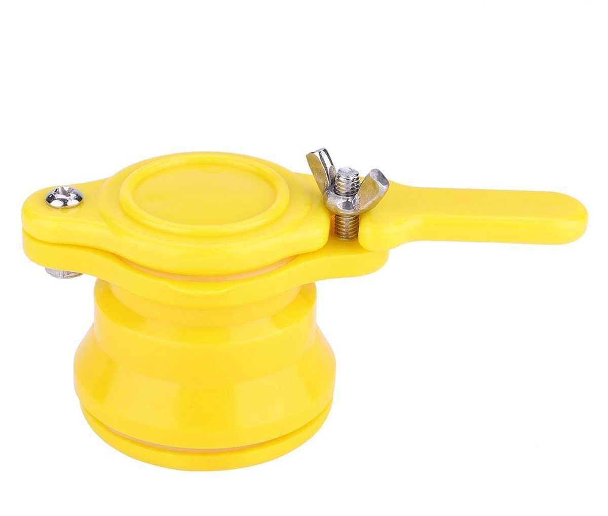 Shopcentral - Honingextractor - Beekeeping Tool - Handig en efficiënt - Geel - Honingafvoer - Ideaal voor imkers - Professioneel gereedschap