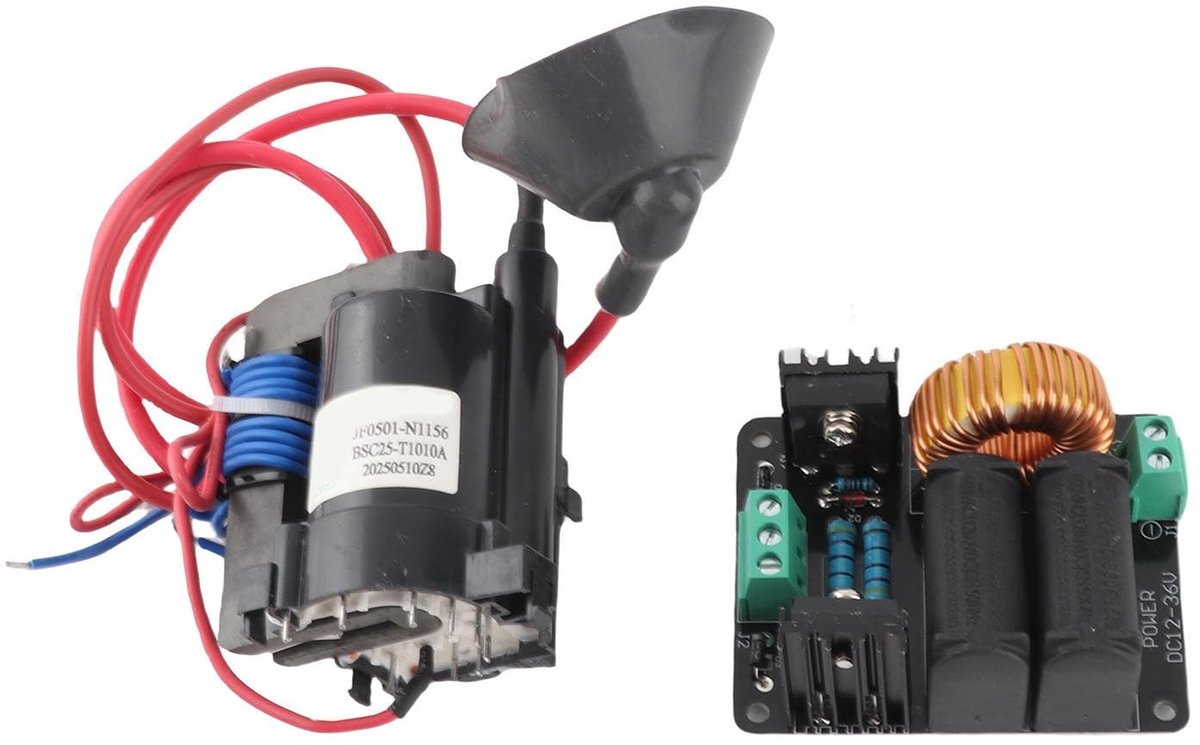 Allecto - Coil Driver Board - Coil Flyback Driver - Hoogspanning - Voeding 12-36V - Geschikt voor Spark Gap - Model Marhynchusy32dx14p6u