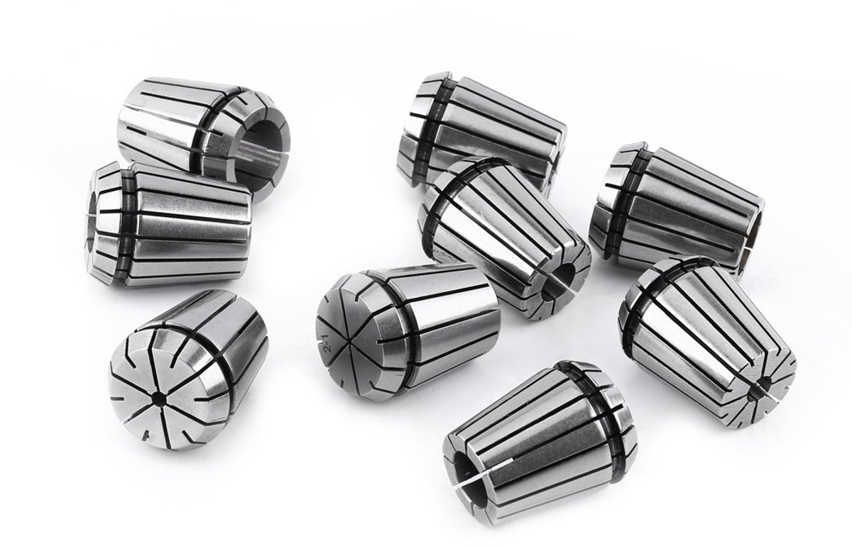 Allecto - 9pcs Spring Collet Set - Collet Chuck - Voor Freesmachines - 2-20mm - Hoge precisie - Geschikt voor verschillende toepassingen - T...