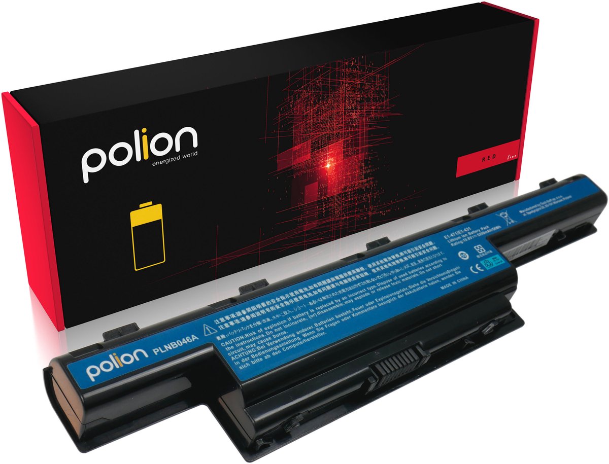 Polion Serie - Laptopbatterij - Acer Aspire - 5200mAh - Li-Ion