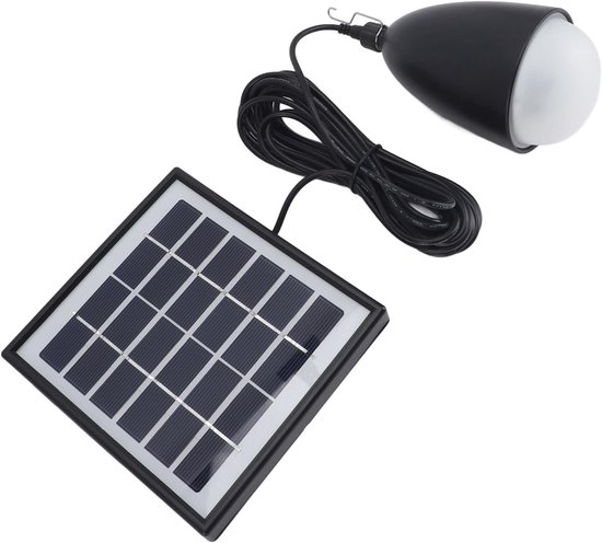 Buitenverlichting voor Kippenhok, Draagbare Oplaadbare LED Solar Lamp voor Tent, Kamperen en Wandelen
