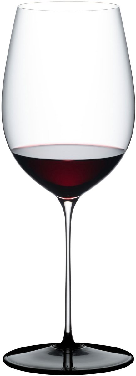 Riedel Fatto A Mano Black Tie Bordeaux Grand Cru, rode wijnglas, wijnglas, kristalglas, 953 ml, 4110/00