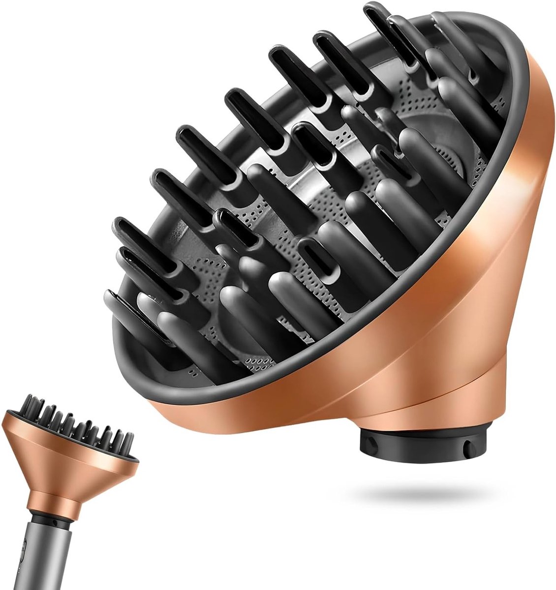 Mouthpiece en Diffuser Accessoire voor Haarstyling, Geschikt voor Dyson Airwrap en Föhn, Perfect voor Krullen en Volume