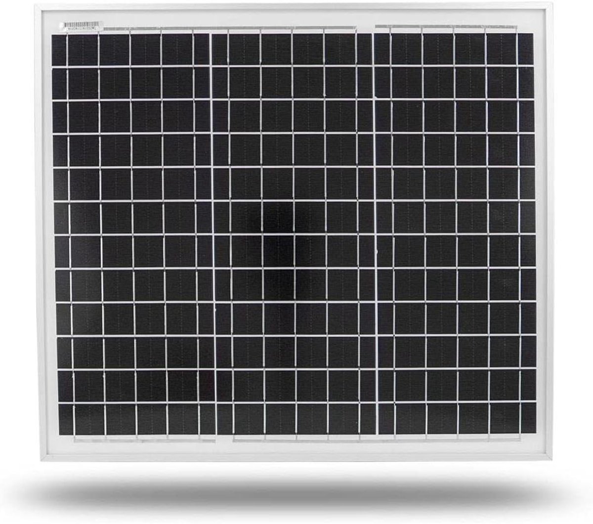 Monokristallijn Zonnepaneel - Zonnecel PV - Eilandinstallatie - Hoge Energieopbrengst - 5 Watt - Zwart