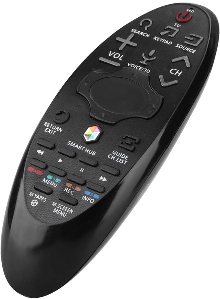 aladdien - TV Afstandsbediening - Universele Controller - Multifunctionele Remote Control - Compact Formaat - Smart TV - Geschikt voor RBN59-01182G ..