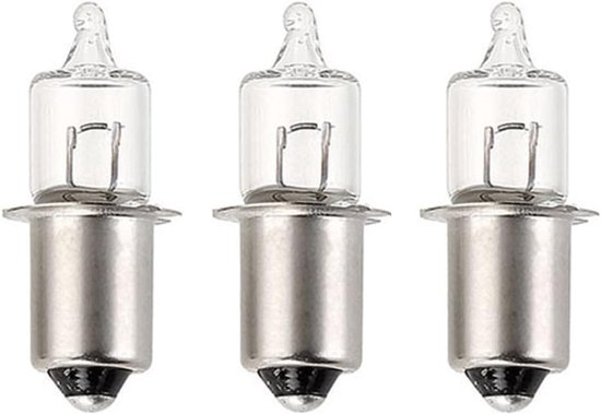 Reserve Halogeen Fietslampjes P13.5S 6V 2.4W Warmwit Voortand — afbeelding 5