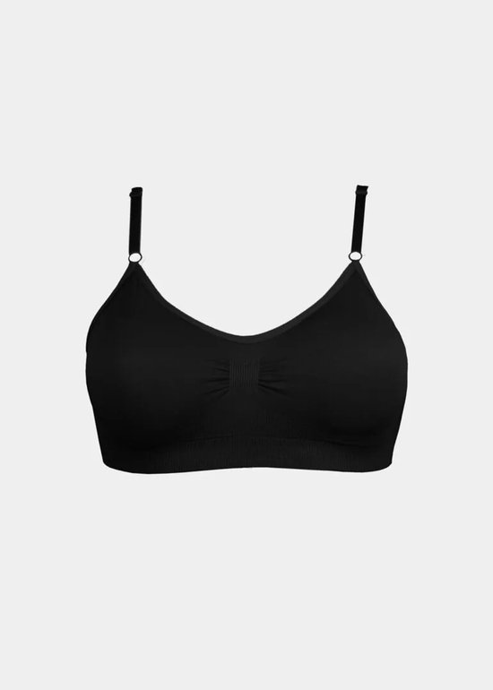 MAGIC Bodyfashion Bamboo Comfort Bra with Spaghetti Straps Cream Vrouwen - Maat M