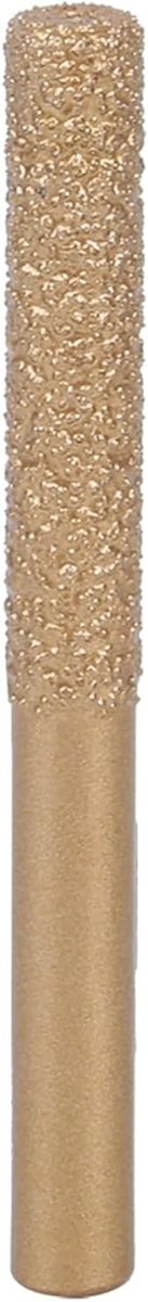Diamant Frees Cutter voor Graniet en Marmer, Rechte Shank voor Nauwkeurige Sneden in Kwartssteen (6.35 * 7 * 65mm) - Professioneel Gereedschap voor Hobbymatig en Professioneel Gebruik