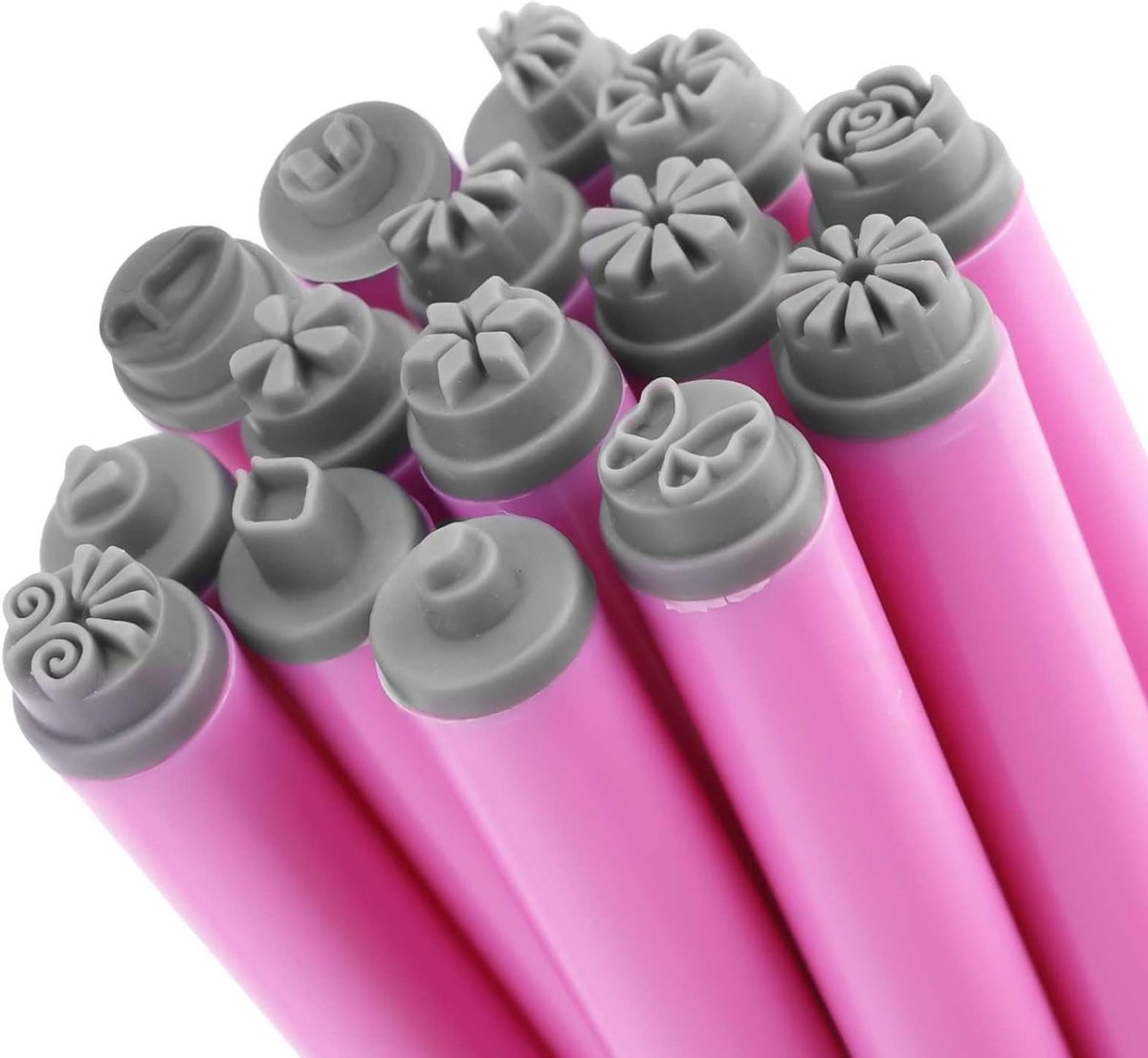 Set van 15 Nagelstempel Pennen met Diverse Ontwerpen - Perfecte Nagelaccessoires voor Vrouwen en Creatieve Nagelkunst