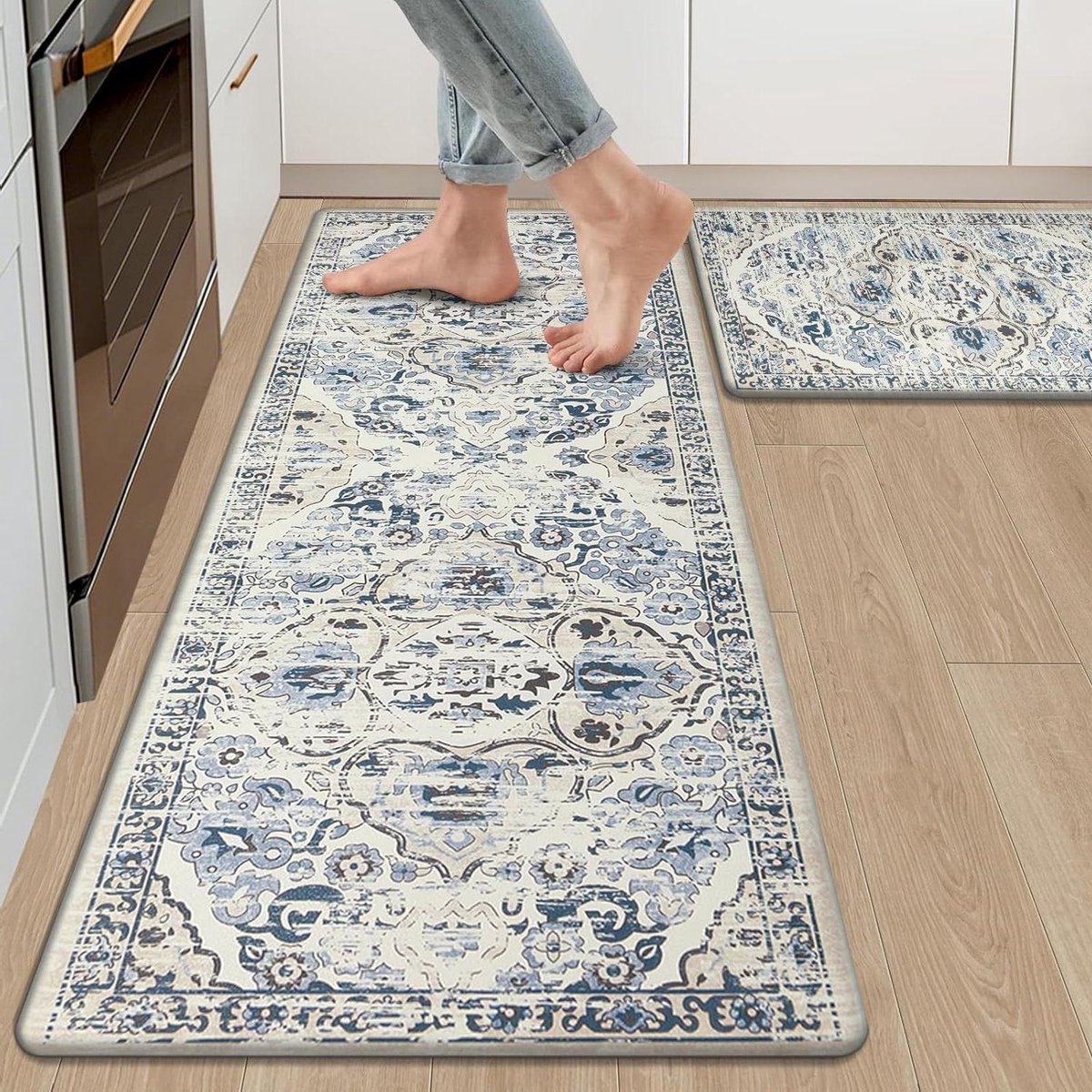 Keuken Anti Vermoeidheid Mat - Keuken Runner Mat - Comfortabel Staan - Gewatteerd PVC Schuim
