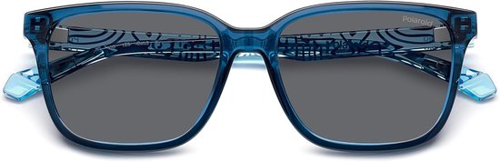Kinder Zonnebril - Polarized Bril - Bescherming tegen zonlicht - Lichtgewicht montuur - 49-14 mm - Blauw van Merkloos — afbeelding 4