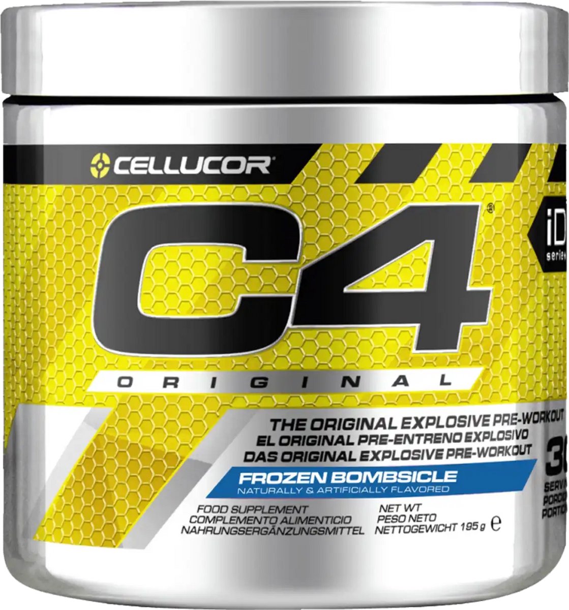 Cellucor C4 Original Pre Workout - Frozen Bombsicle - 30 doseringen (195 gram)