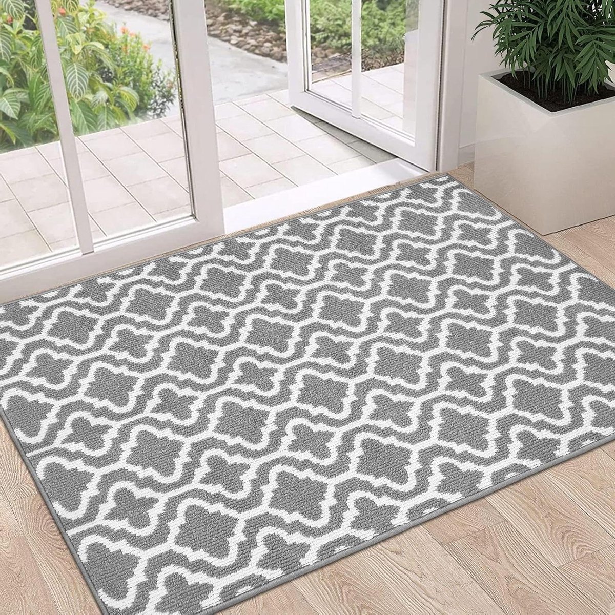 Binnendeurmat - Entree vloermat - Vuil Vangen - Antislip Rubberen Achterkant - 80x120 cm -