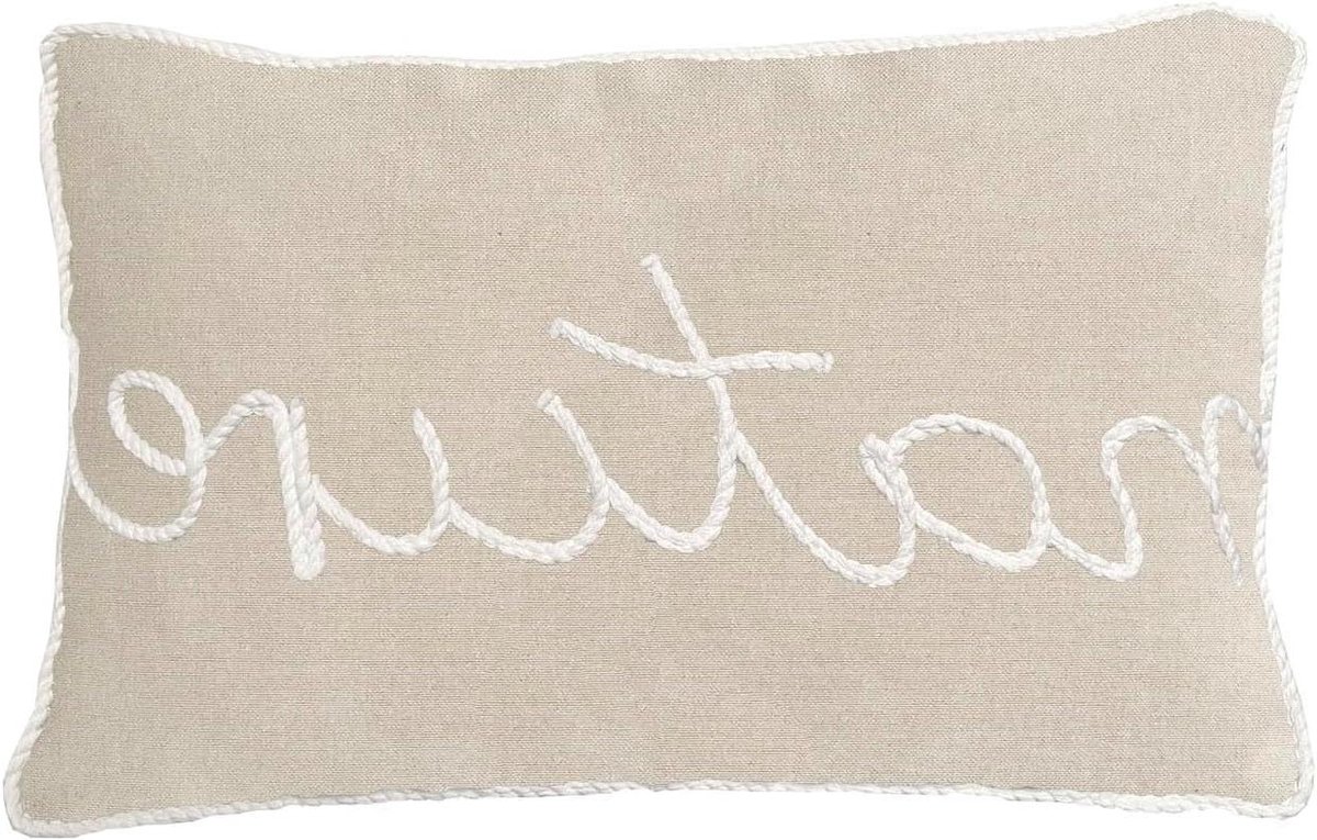 Kussenhoes Katoen - Decoratief Sierkussen - Woonkamer Aankleden - Puur Gewassen Stof - 32 