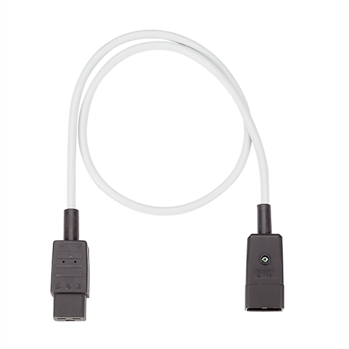 BACHMANN Verlängerung C20/C19 grau 0,75m, H05VV-F3G1,5mm