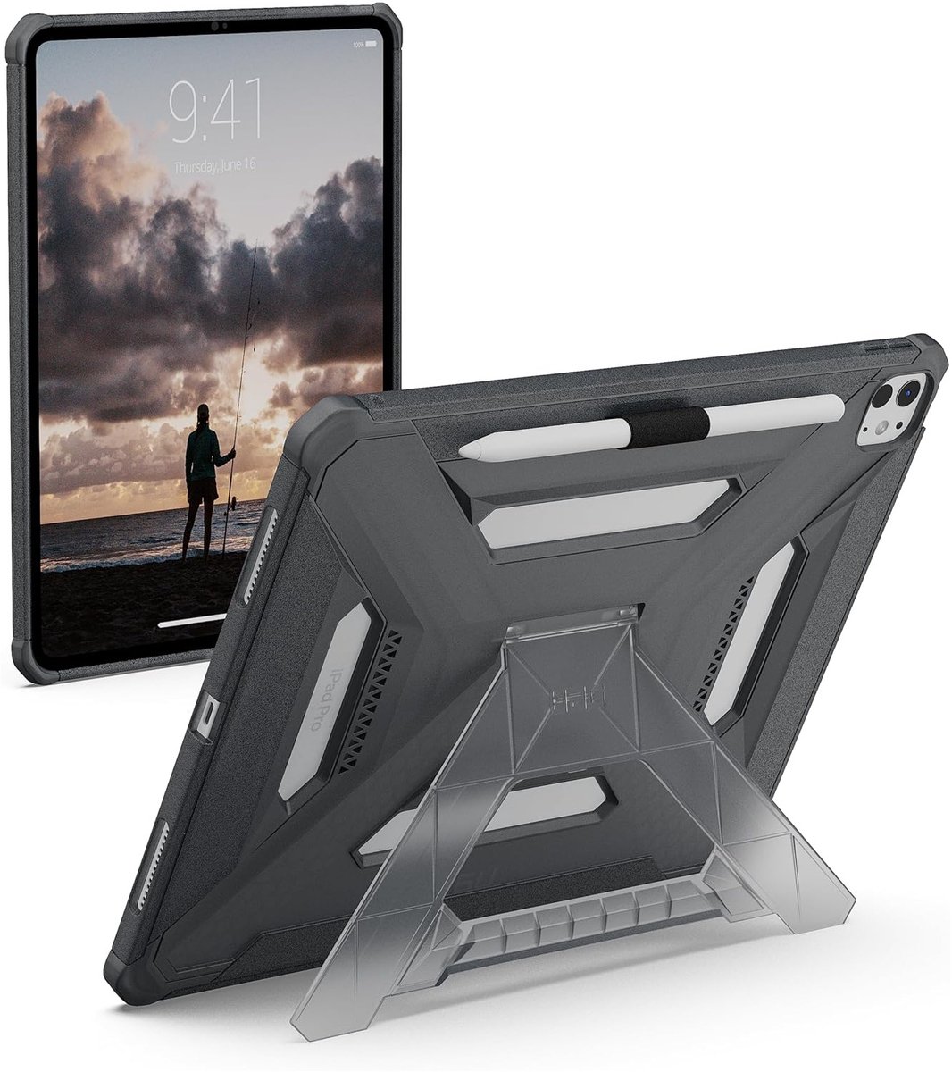 Urban Armor Gear 124492113131 tabletbehuizing 33 cm (13") Hoes Grijs