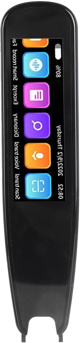 Vertaalpen Scanner - Vertaler Pen - Talen Leren - Offline Scannen Vertalen - 37 Inch Scherm - Zwart