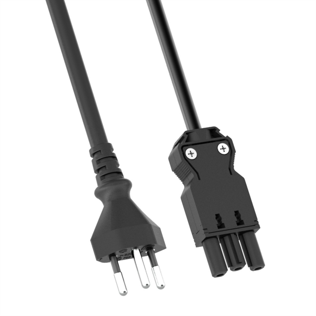 Bol.com BACHMANN GST18 apparaat voedingskabel, T13/GST18 3m, Zwitserland aanbieding