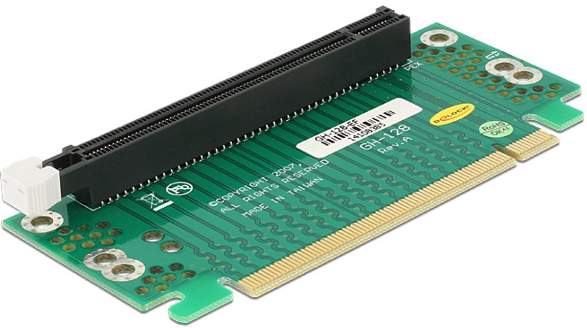 Delock Riser Card PCI Express x16 > x16 HTPC right insertion