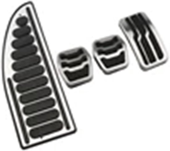 Pedaalhoezen Set - Auto Pedalen - Verbeter Rijcomfort - Antislip Rubber - Voor C-Max S-Max - Zwart — afbeelding 4