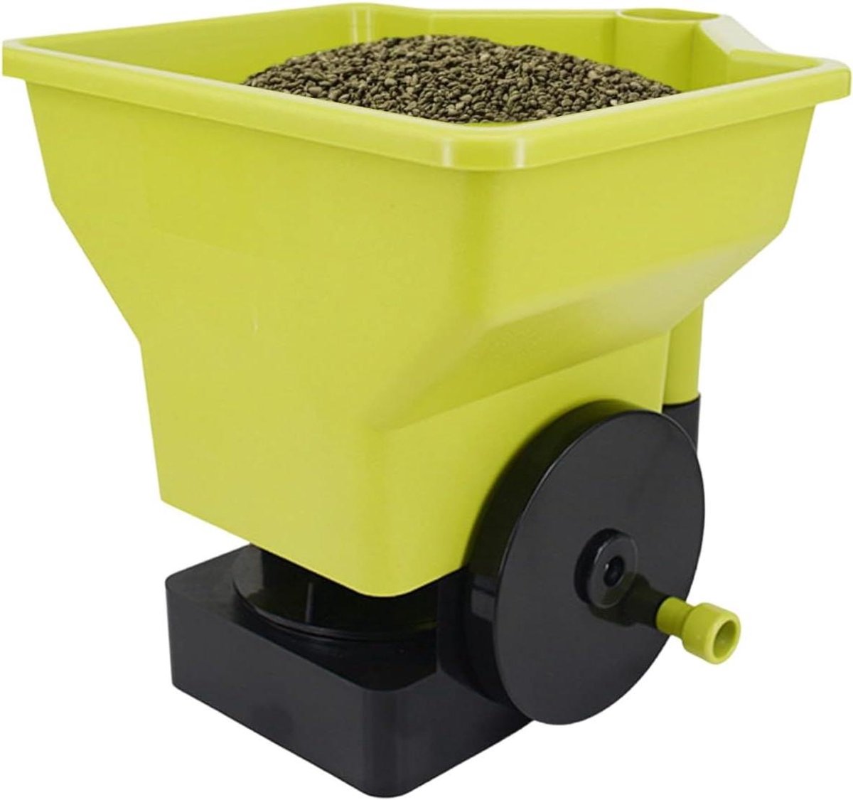 Handmatige Strooier - Draagbare Strooier - Gazon Onderhoud - Ergonomische Handgreep - 247 cm - Grijs