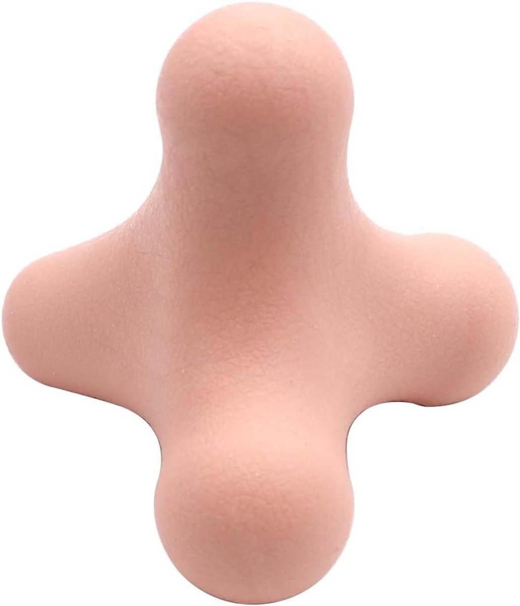 Massagebal Triggerpoint - Fascia Bal - Spierontspanning Thuis - Ergonomisch Ontwerp - 5 x 5 x 5 cm - Roze