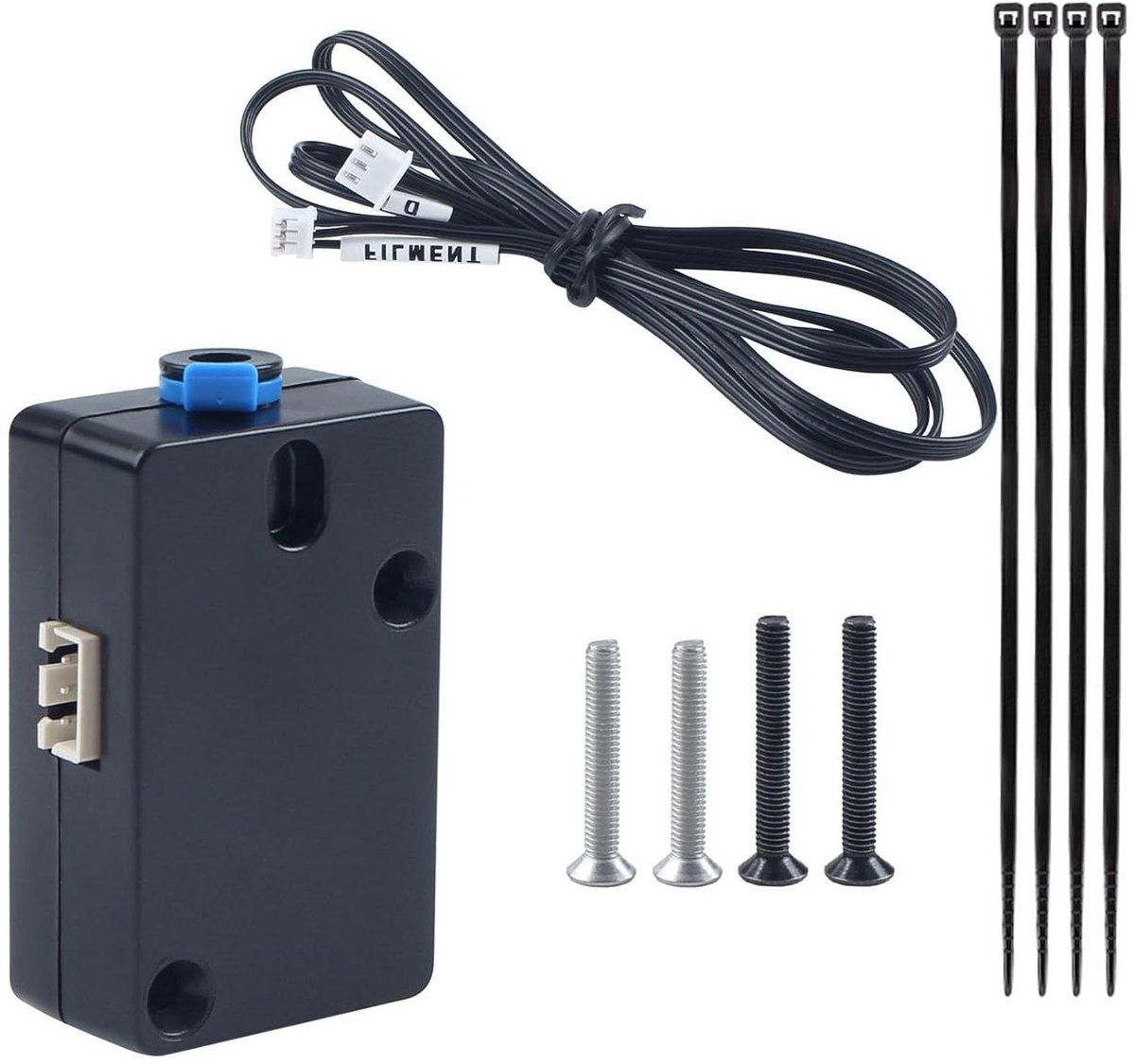 Filament Detector - 3D Printer Sensor - Voorkom Printfouten - Hoge Gevoeligheid - ABS Materiaal - Zwart