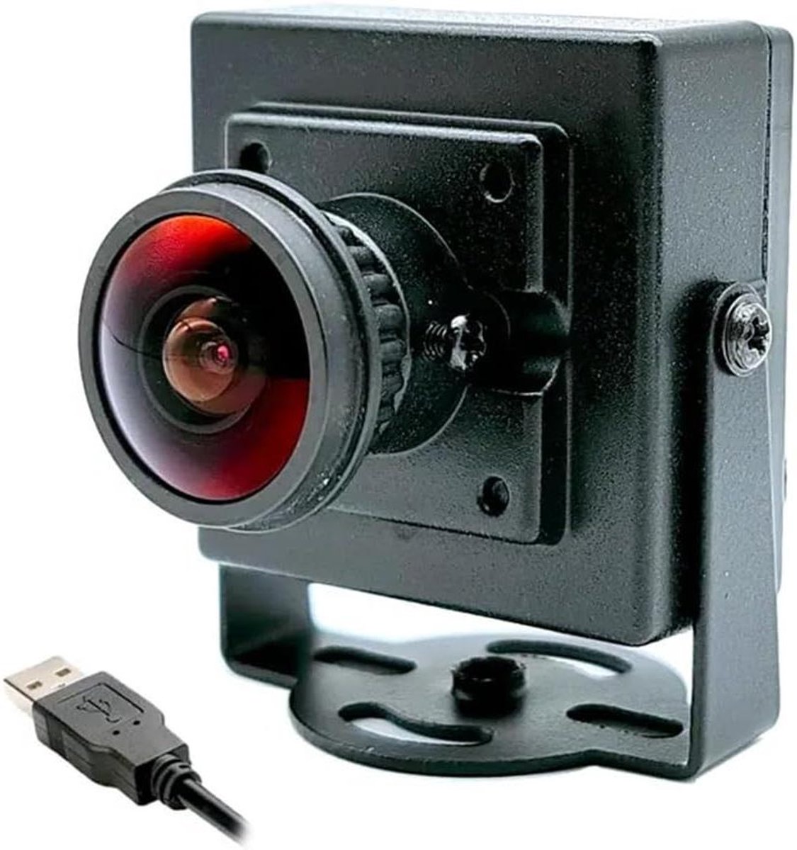 HD Webcam - Computer Camera - Video Bellen - Groothoek Lens - 2K Resolutie - Zwart