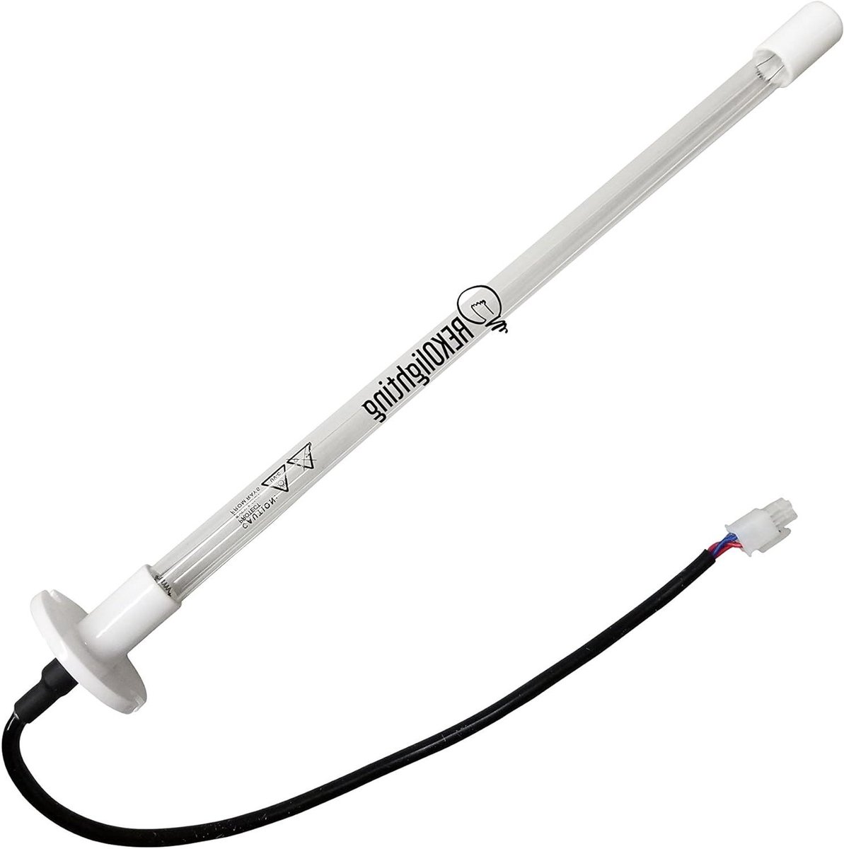 UV Vervanglamp - UV lamp - Verlichting vervangen - 17 Watt vermogen - 1 stuk - Transparant
